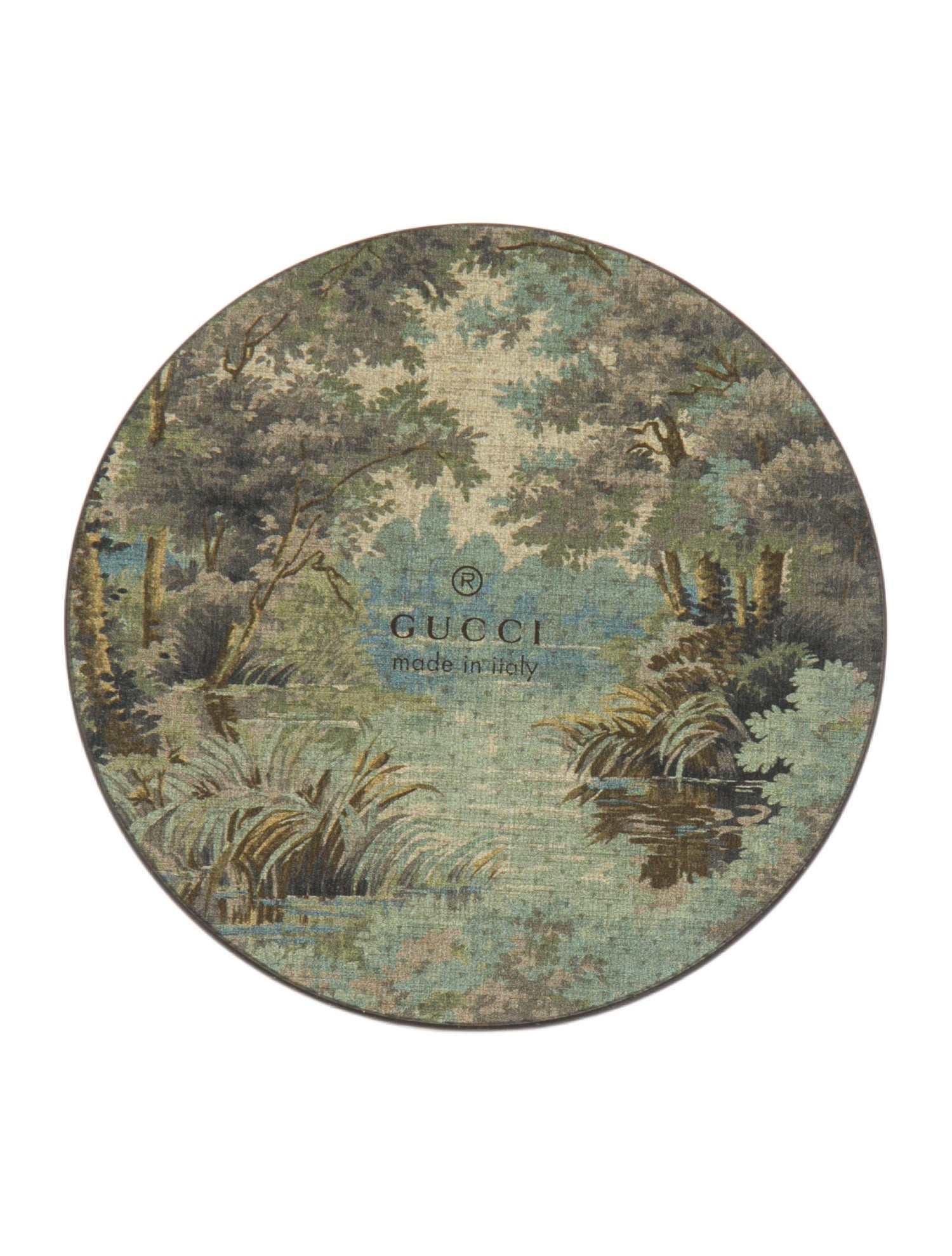 Gucci Web & Horsebit Glass Paperweight